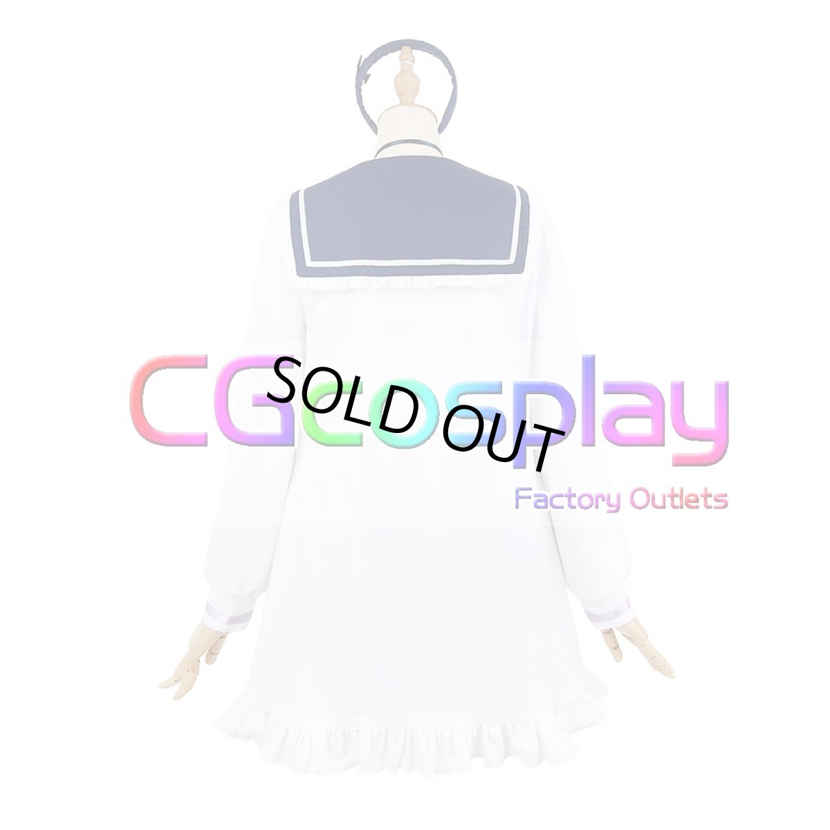 画像9: 50％off　在庫品（翌日発送）　（女性用Sサイズ）　バーチャルYouTuber　VTuber　ホロライブ　新衣装　湊あくあ　コスプレ衣装 (9)