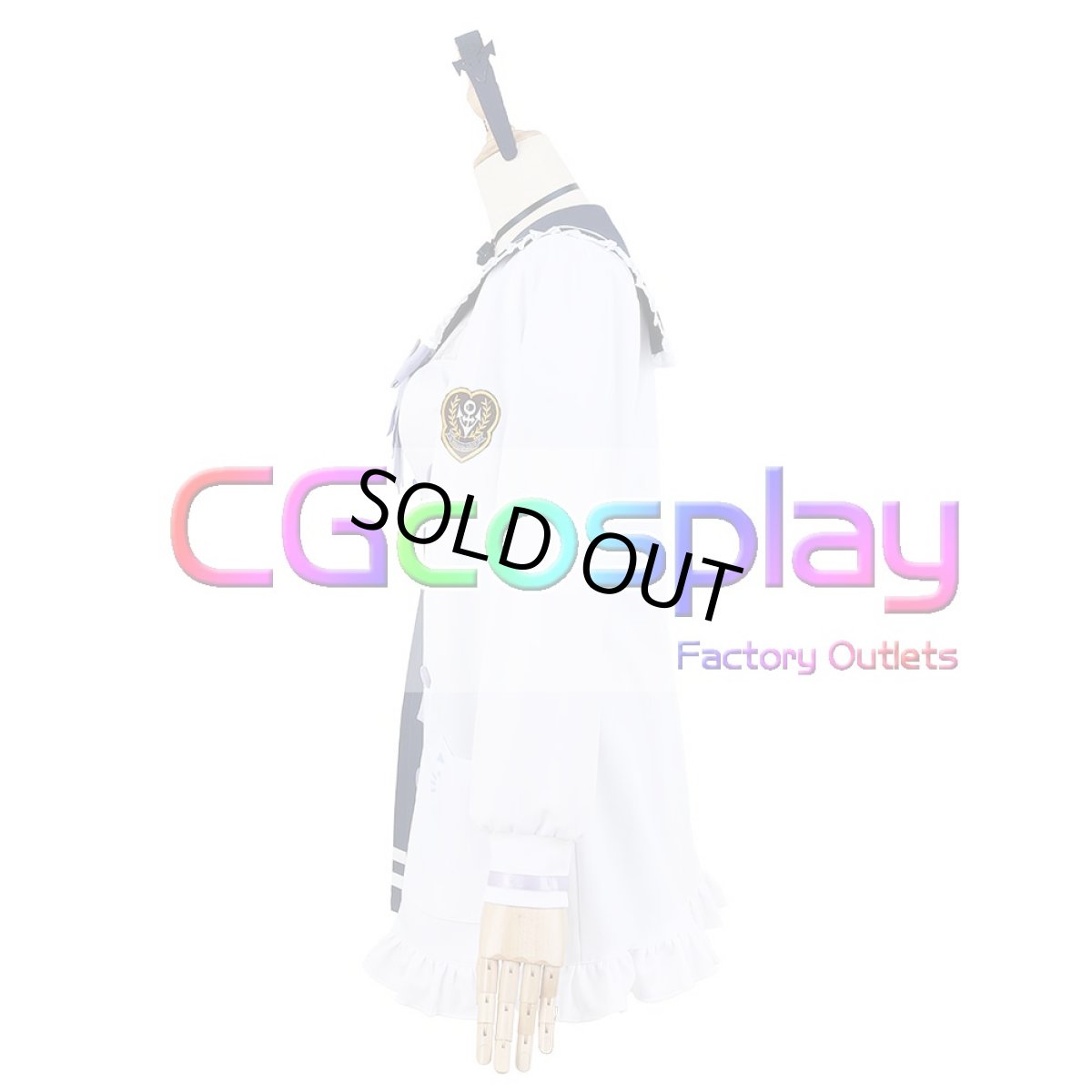 画像8: 50％off　在庫品（翌日発送）　（女性用Sサイズ）　バーチャルYouTuber　VTuber　ホロライブ　新衣装　湊あくあ　コスプレ衣装 (8)