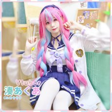 画像2: 「一部在庫」バーチャルYouTuber　VTuber　ホロライブ　新衣装　湊あくあ　コスプレ衣装 (2)