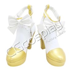 画像1: ラブライブ! School idol project　矢澤にこ　花嫁の結婚式　コスプレ靴/ブーツ　コスプレ衣装 (1)