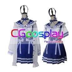 画像1: バーチャルYouTuber　VTuber　ホロライブ　湊あくあ　コスプレ衣装　 (1)