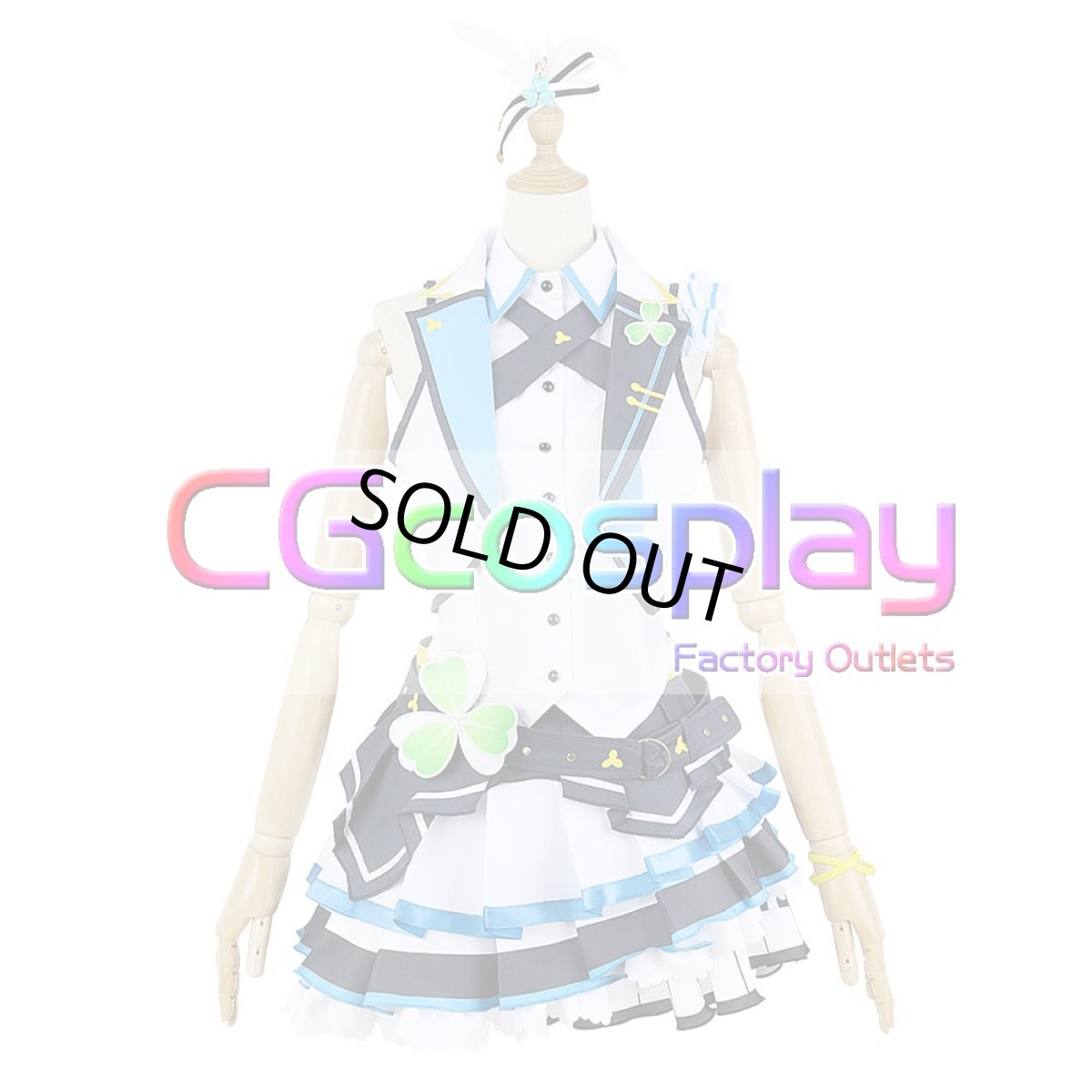 画像6: 「一部在庫」プロジェクトセカイ カラフルステージ！ プロセカ　MORE MORE JUMP！　桐谷遥　コスプレ衣装 (6)