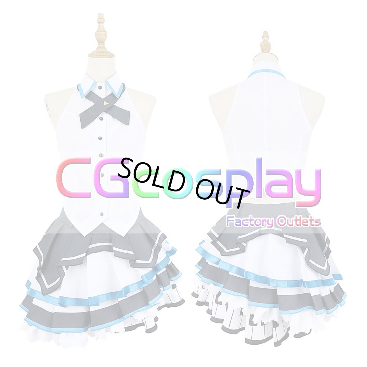 画像9: 「一部在庫」プロジェクトセカイ カラフルステージ！ プロセカ　MORE MORE JUMP！　桐谷遥　コスプレ衣装 (9)