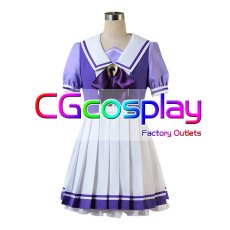 画像1: ウマ娘プリティーダービー　Umamusume: Pretty Derby　ウマ娘　サイレンススズカ　コスプレ衣装 (1)