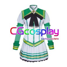 画像1: ウマ娘プリティーダービー　Umamusume: Pretty Derby　ウマ娘　サイレンススズカ　勝負服　コスプレ衣装 (1)