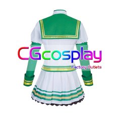 画像2: ウマ娘プリティーダービー　Umamusume: Pretty Derby　ウマ娘　サイレンススズカ　勝負服　コスプレ衣装 (2)