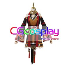 画像1: ウマ娘プリティーダービー　Umamusume: Pretty Derby　ウマ娘　キタサンブラック　コスプレ衣装　 (1)