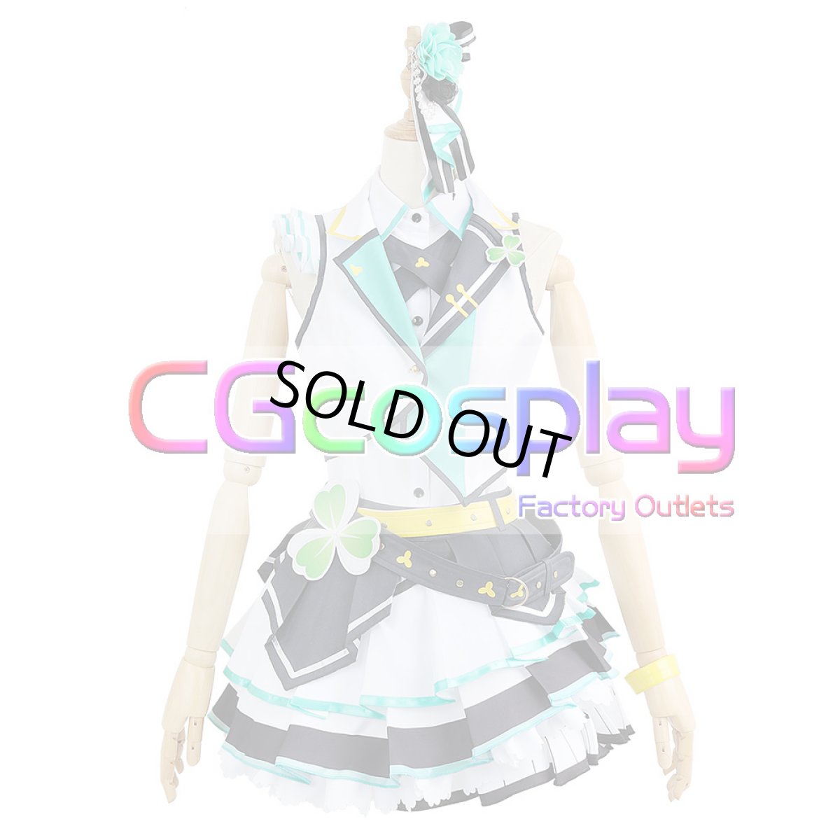 画像6: 「一部在庫」プロジェクトセカイ カラフルステージ！ プロセカ　MORE MORE JUMP！　日野森雫　コスプレ衣装 (6)