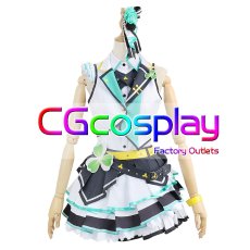 画像6: 「一部在庫」プロジェクトセカイ カラフルステージ！ プロセカ　MORE MORE JUMP！　日野森雫　コスプレ衣装 (6)