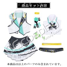 画像11: 「一部在庫」プロジェクトセカイ カラフルステージ！ プロセカ　MORE MORE JUMP！　日野森雫　コスプレ衣装 (11)