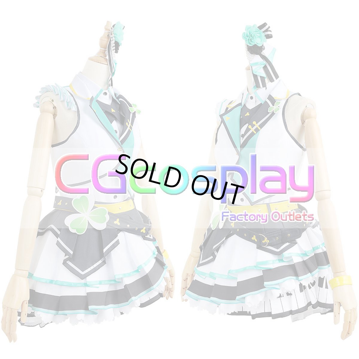 画像7: 「一部在庫」プロジェクトセカイ カラフルステージ！ プロセカ　MORE MORE JUMP！　日野森雫　コスプレ衣装 (7)