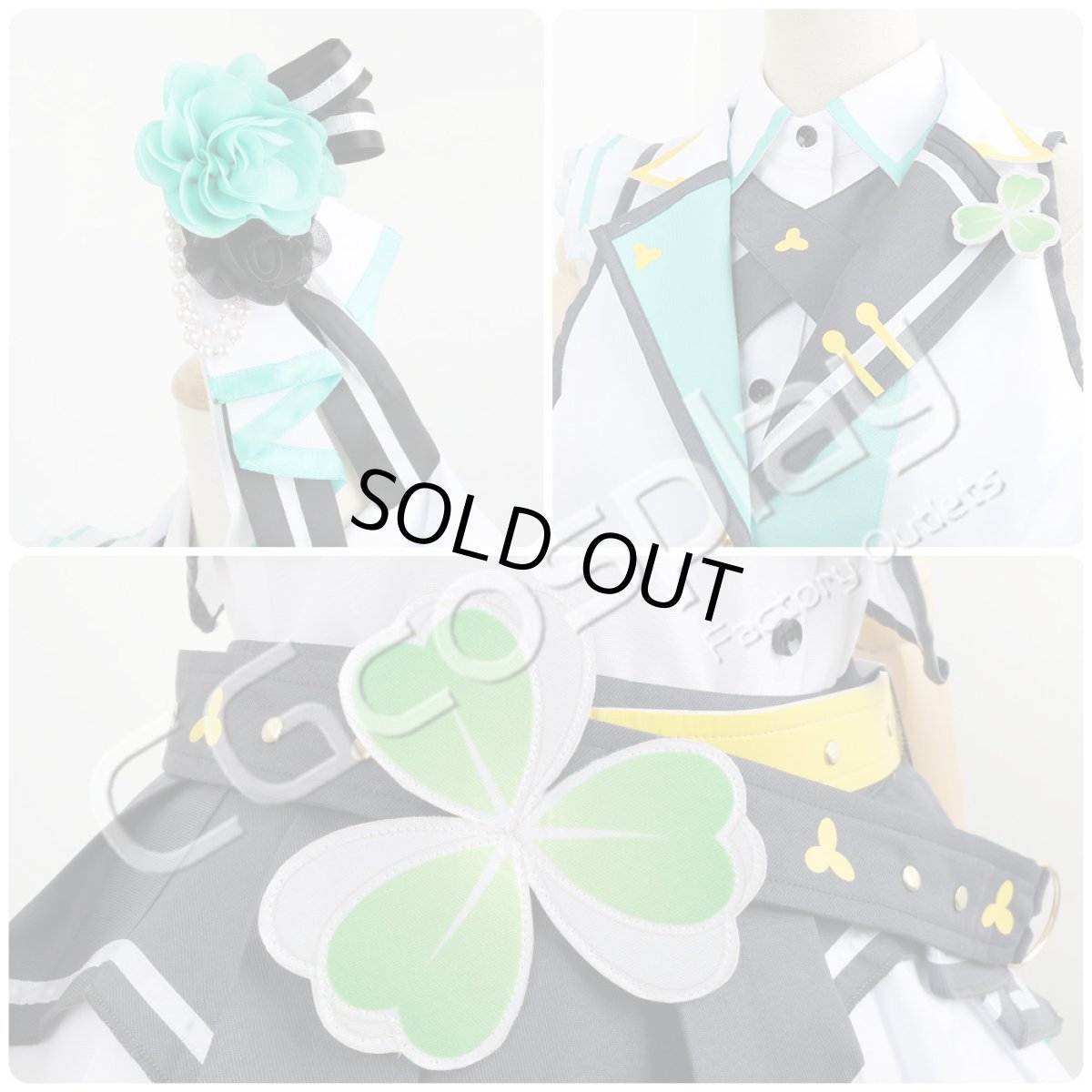 画像10: 「一部在庫」プロジェクトセカイ カラフルステージ！ プロセカ　MORE MORE JUMP！　日野森雫　コスプレ衣装 (10)