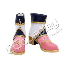 画像1: 激安!!　ラブライブ! School idol project　チアガール編 もっと笑顔で　覚醒後　園田海未　コスプレ靴/ブーツ　コスプレ衣装 (1)
