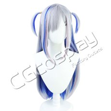画像1: バーチャルYouTuber　VTuber　ホロライブ　天音かなた　新衣装　コスプレウィッグ　コスプレ衣装 (1)