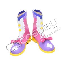 画像1: アイカツオンパレード!　姫石らき　コスプレ靴/ブーツ　コスプレ衣装 (1)