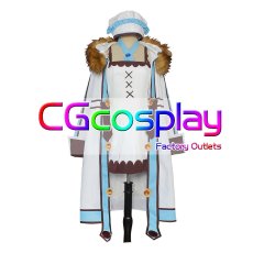 画像1: 超次元ゲイム ネプテューヌ　ブラン(ホワイトハート)　コスプレ衣装 (1)