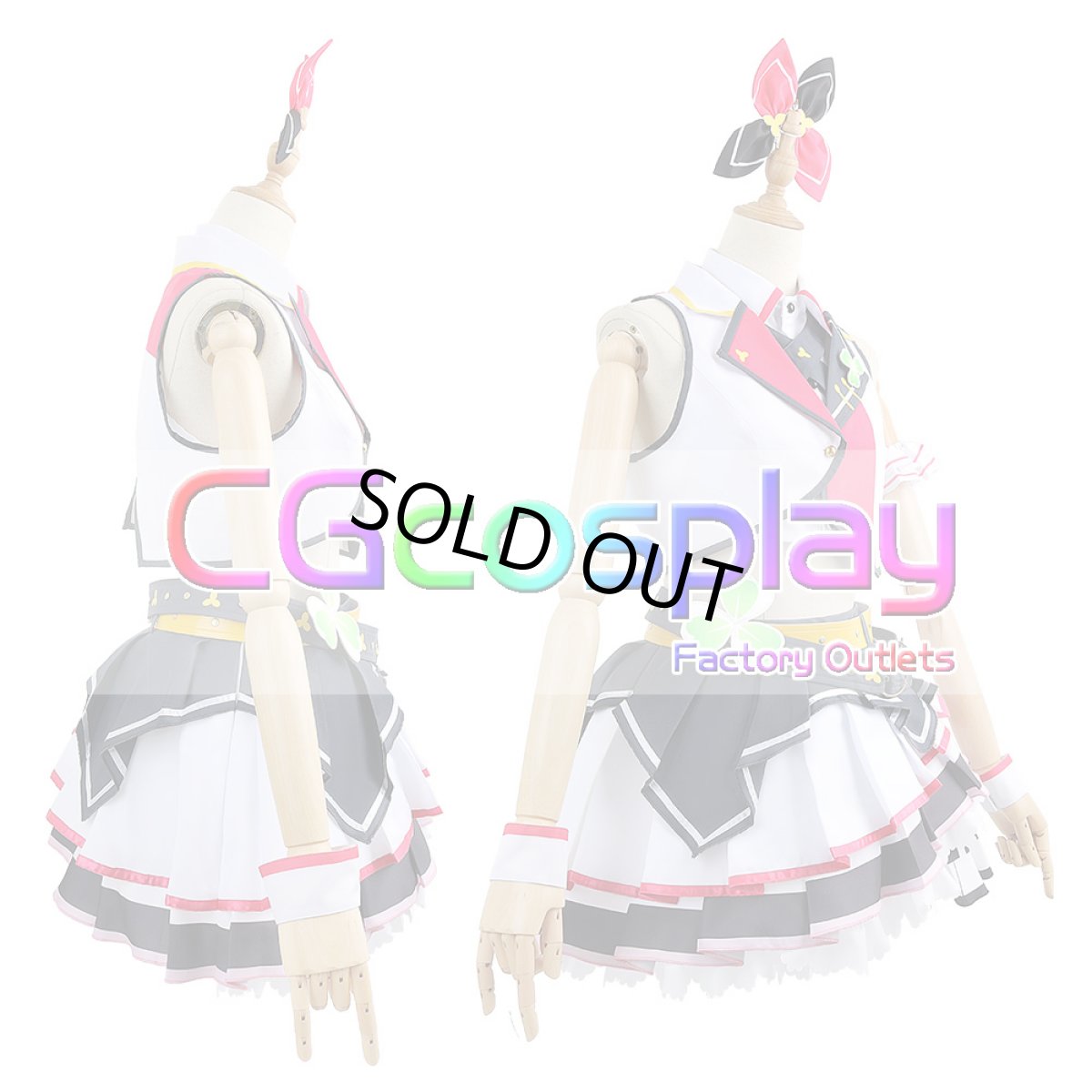 画像8: 「一部在庫」プロジェクトセカイ カラフルステージ！ プロセカ　MORE MORE JUMP！　桃井愛莉　コスプレ衣装 (8)