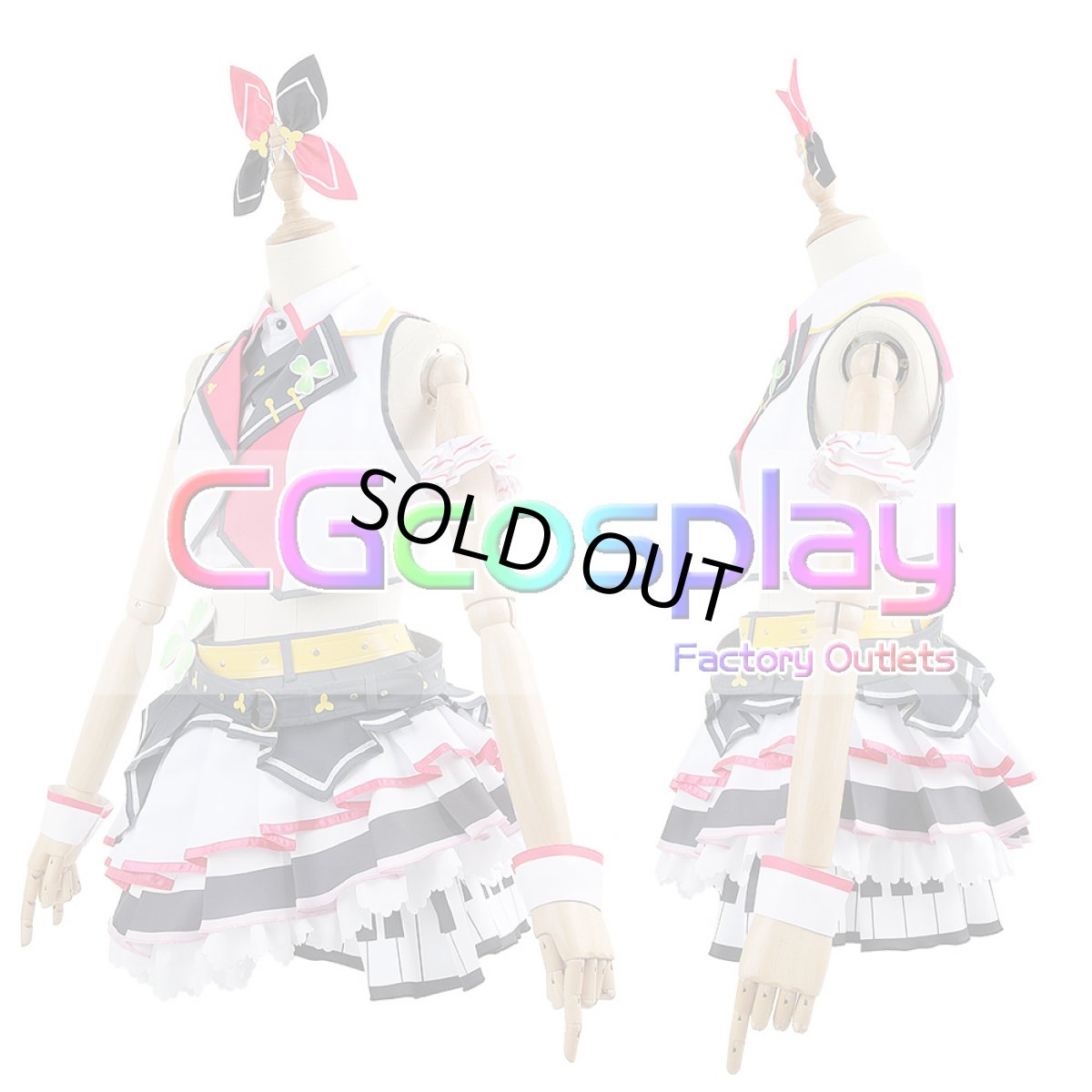 画像7: 「一部在庫」プロジェクトセカイ カラフルステージ！ プロセカ　MORE MORE JUMP！　桃井愛莉　コスプレ衣装 (7)