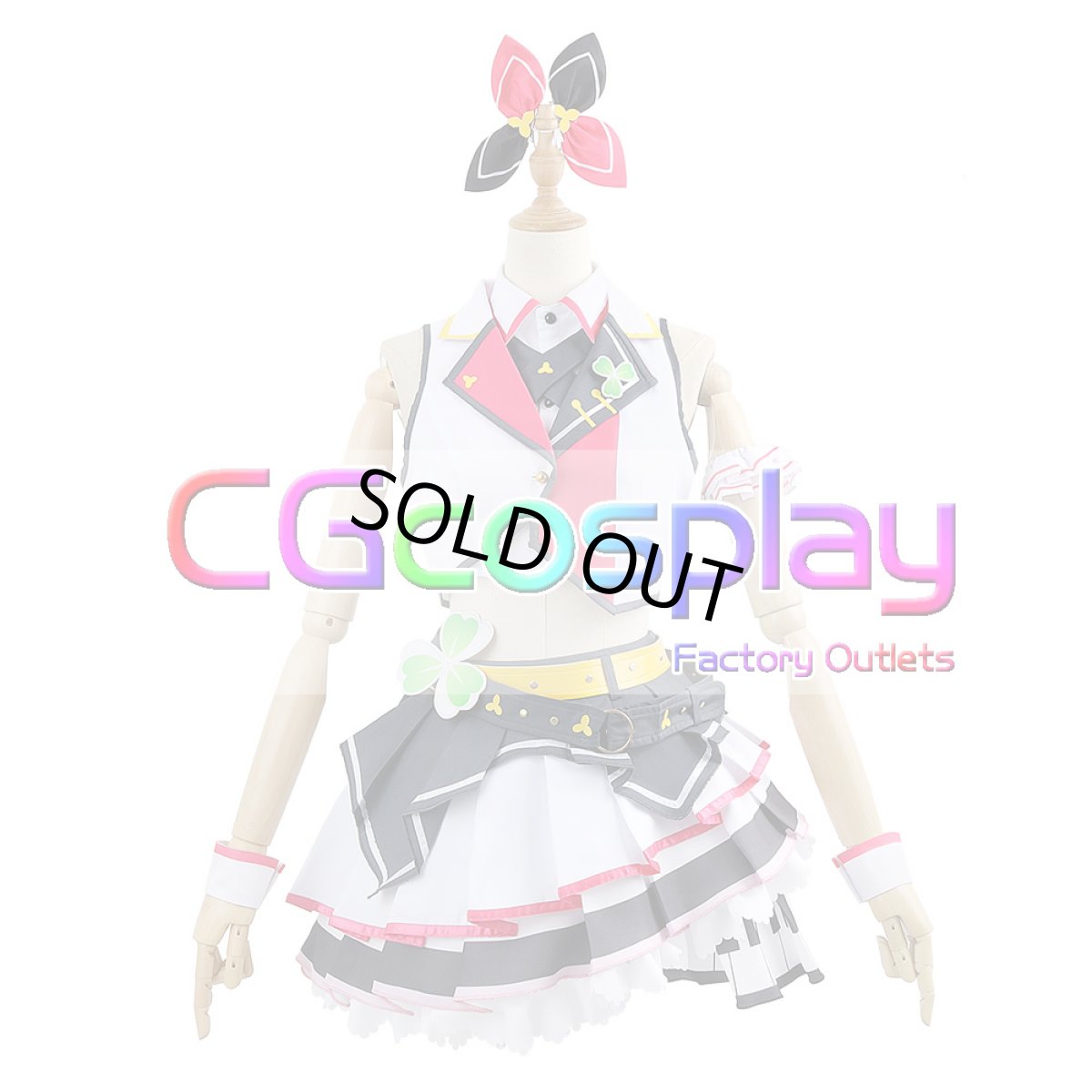 画像6: 「一部在庫」プロジェクトセカイ カラフルステージ！ プロセカ　MORE MORE JUMP！　桃井愛莉　コスプレ衣装 (6)