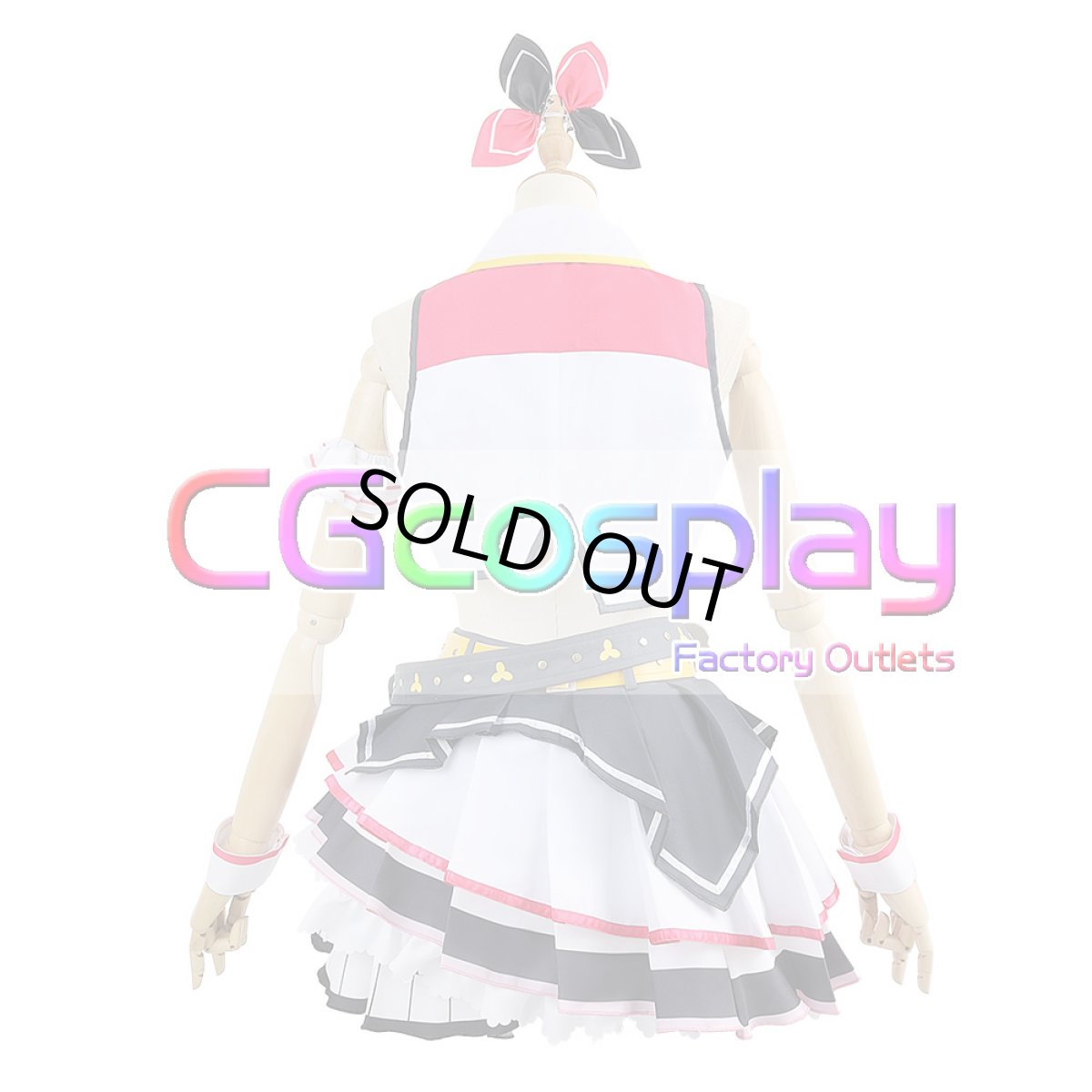 画像9: 「一部在庫」プロジェクトセカイ カラフルステージ！ プロセカ　MORE MORE JUMP！　桃井愛莉　コスプレ衣装 (9)