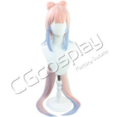 画像1: 原神(げんしん)　珊瑚宮心海　コスプレウィッグ　コスプレ衣装 (1)