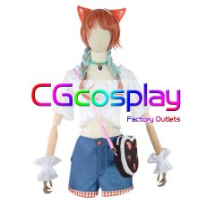 画像1: バーチャルYouTuber　Vtuber　小鳥遊キアラ　コスプレ衣装 (1)