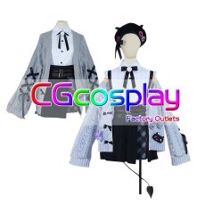画像1: バーチャルYouTuber　Vtuber　常闇トワ　ガーリー系　コスプレ衣装 (1)