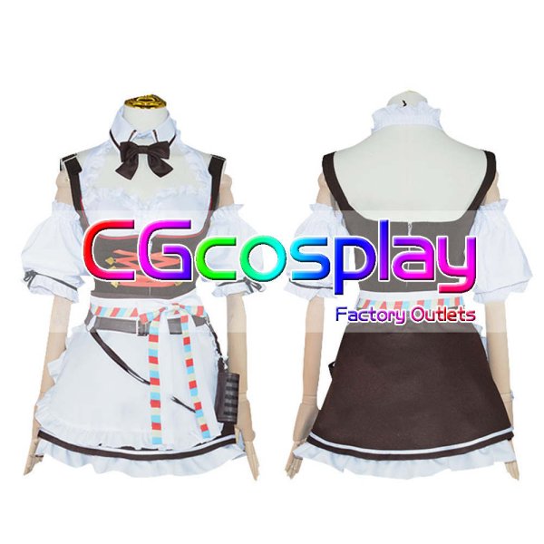バーチャルYouTuber VTuber 白銀ノエル ディアンドル娘衣装 コスプレ衣装