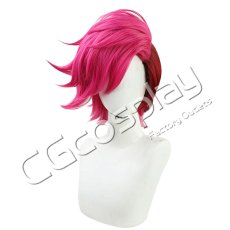 画像1: Arcane（アーケイン）　ヴァイ　コスプレウィッグ　コスプレ衣装 (1)