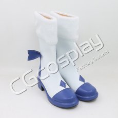 画像2: 氷枝の精霊姫 雪ミク2021　コスプレ靴/ブーツ　コスプレ衣装 (2)