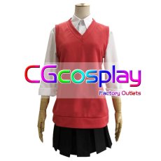 画像1: ワンダーエッグ・プライオリティ　川井リカ　コスプレ衣装 (1)