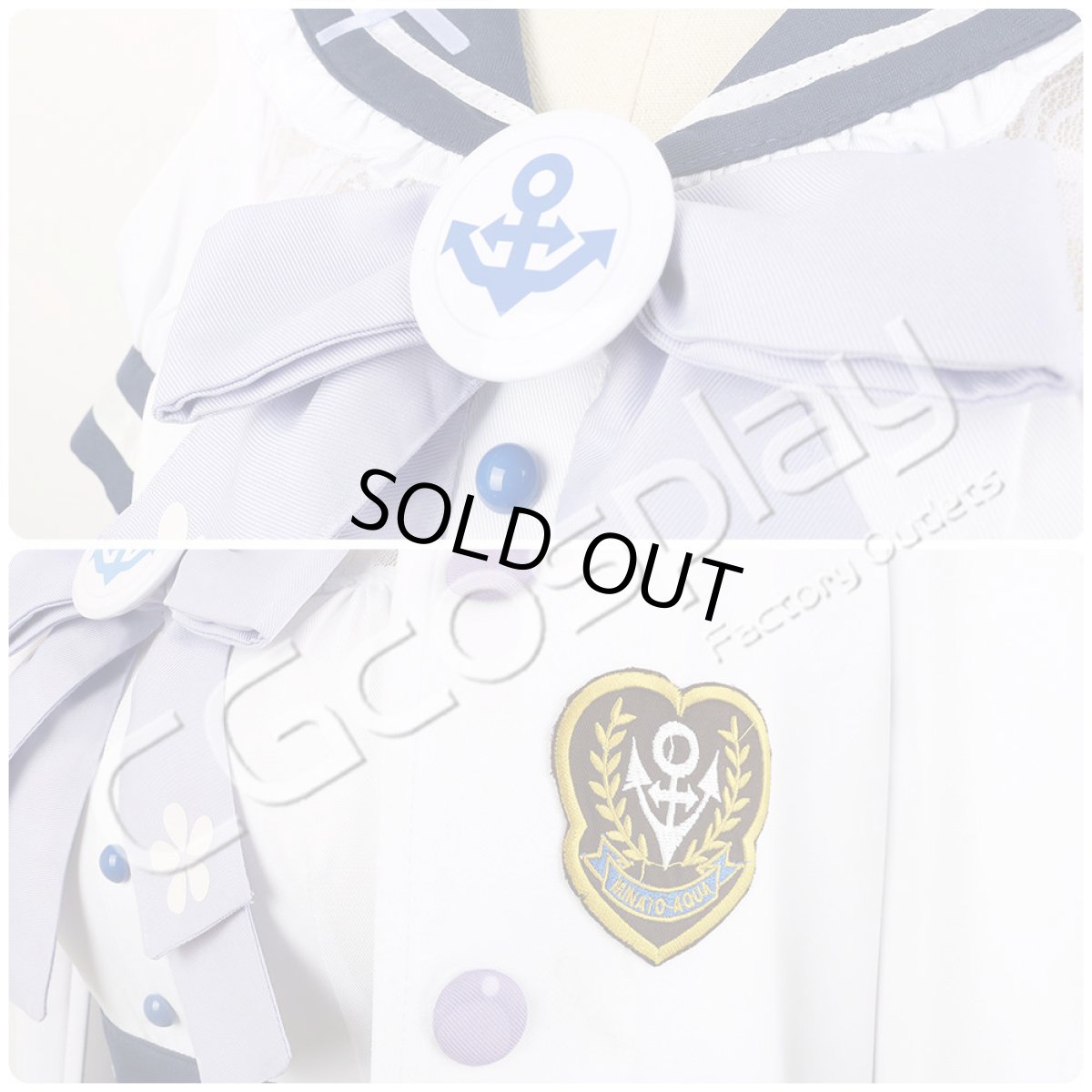 画像11: 50％off　在庫品（翌日発送）　（女性用Sサイズ）　バーチャルYouTuber　VTuber　ホロライブ　新衣装　湊あくあ　コスプレ衣装 (11)