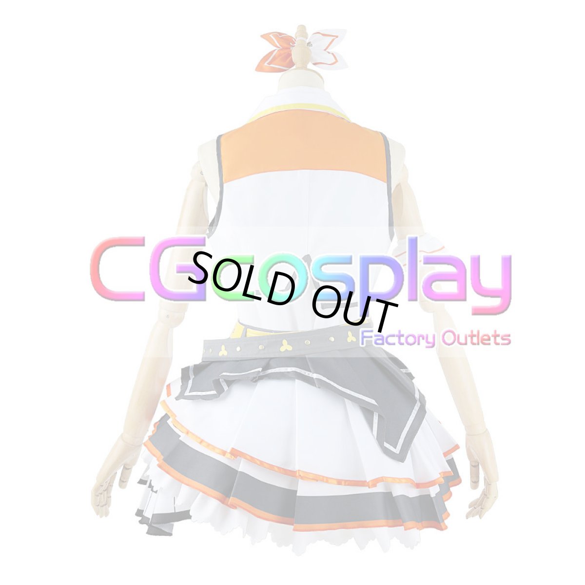 画像9: 「一部在庫」プロジェクトセカイ カラフルステージ！ プロセカ　MORE MORE JUMP！　花里みのり　コスプレ衣装　新バージョン (9)