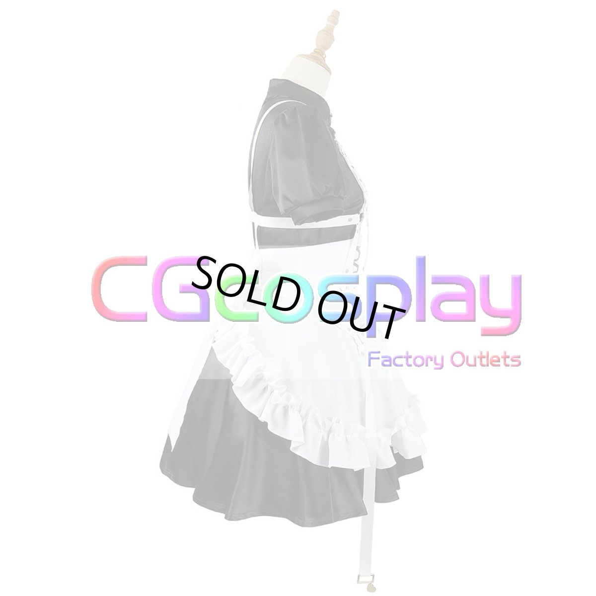 画像8: 「一部在庫」バーチャルYouTuber　VTuber　メイド服　コスプレ衣装 (8)