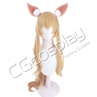 アークナイツ 燭騎士ヴィヴィアナ コスプレウィッグ 耐熱 かつら