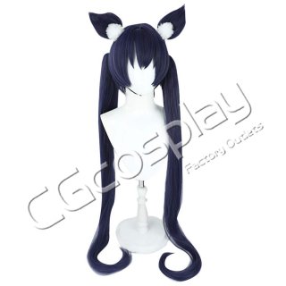 【ブルーアーカイブ】　ヒビキ　衣装+ウィッグ ブルーアーカイブ 猫塚ヒビキ コスプレウィッグ - Costowns