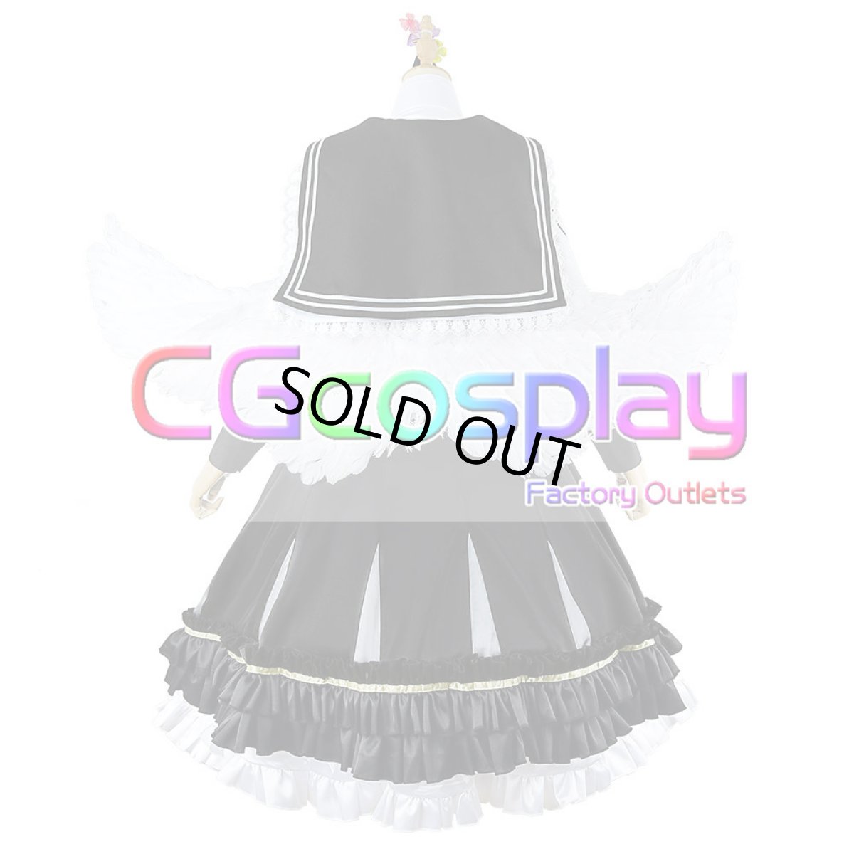 画像8: 「一部在庫」ブルーアーカイブ　白洲アズサ　コスプレ衣装 (8)