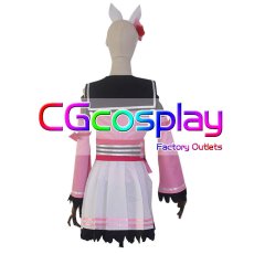 画像4: 激安!!　ウマ娘プリティーダービー　サクラチヨノオー　コスプレ衣装 (4)