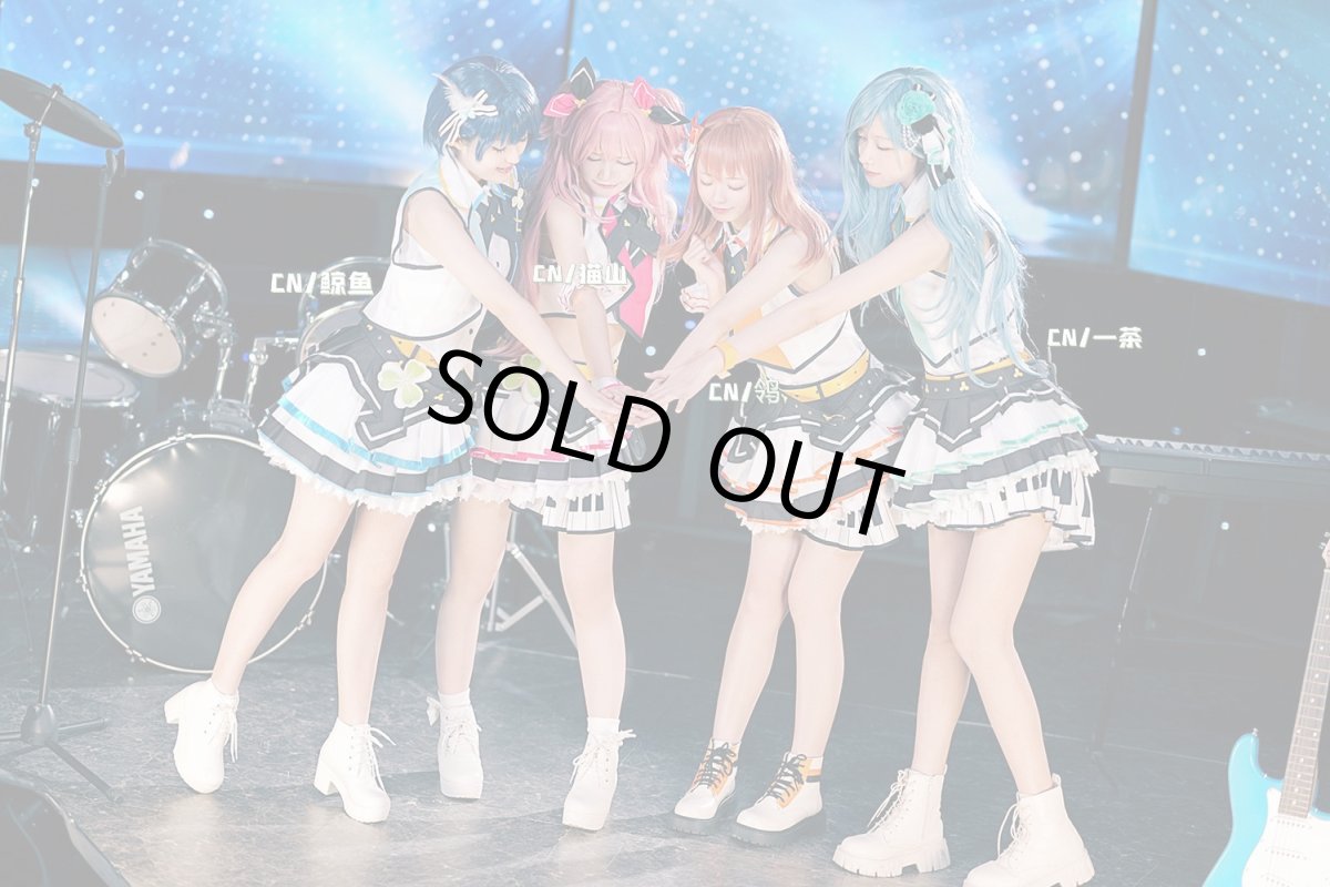 画像1: 「一部在庫」プロジェクトセカイ カラフルステージ！ プロセカ　MORE MORE JUMP！　日野森雫　コスプレ衣装 (1)