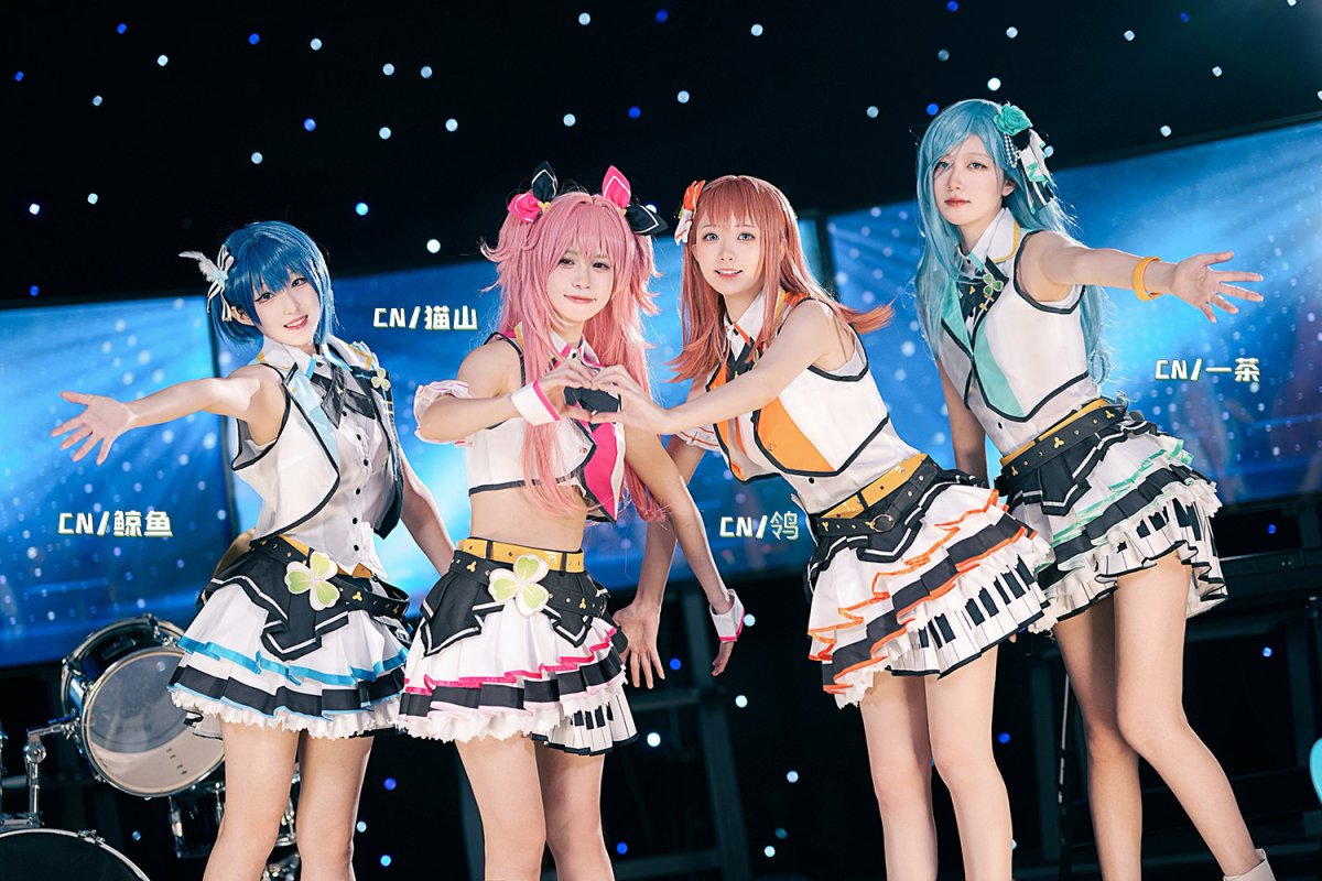 画像1: 「一部在庫」プロジェクトセカイ カラフルステージ！ プロセカ　MORE MORE JUMP！　桃井愛莉　コスプレ衣装 (1)