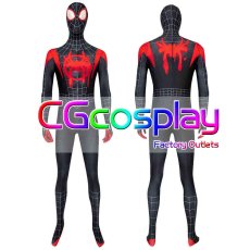 画像2: スパイダーマン:スパイダーバース（Spider-Man: Into the Spider-Verse）　マイルス・モラレス　コスプレ衣装　 (2)