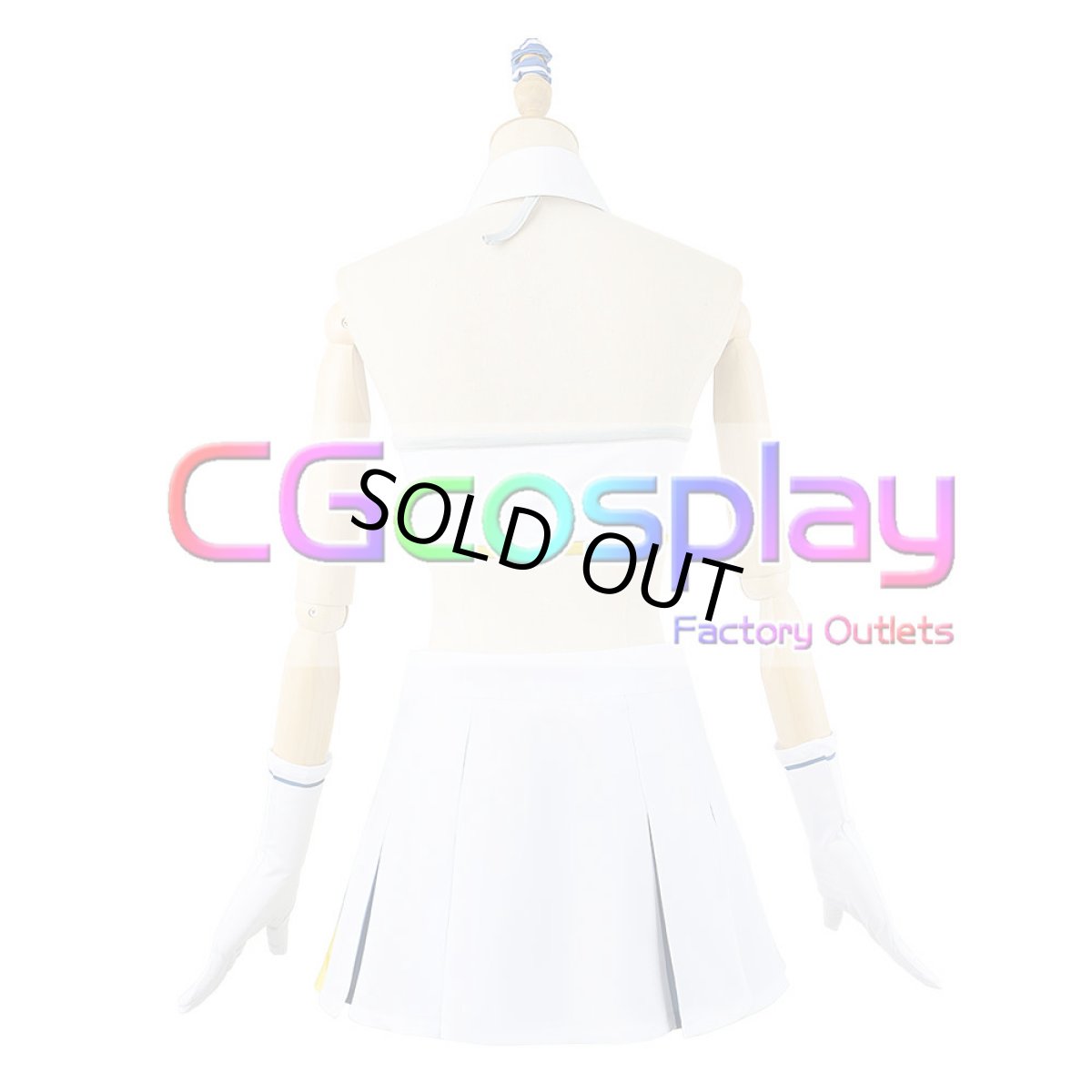 画像8: 「一部在庫」ブルーアーカイブ　キヴォトス大運動会 晄輪大祭　豊見コトリ　猫塚ヒビキ　チア服　コスプレ衣装 (8)