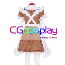 画像4: バーチャルYouTuber　Vtuber　桃鈴ねね　メイド服　コスプレ衣装 (4)