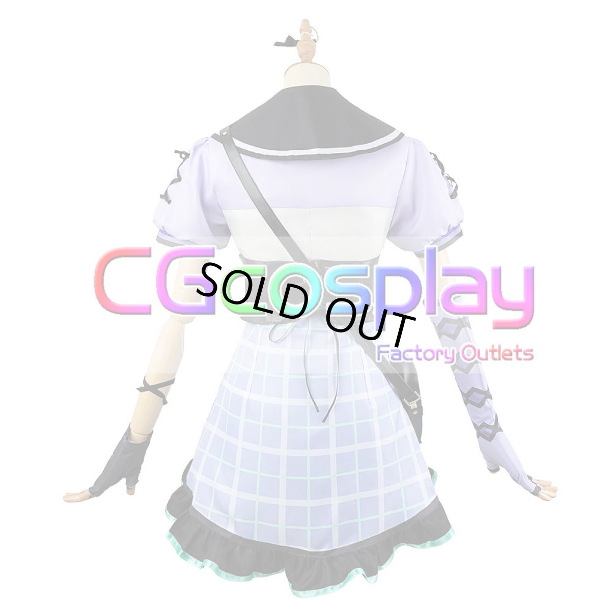 画像8: 「一部在庫」プロジェクトセカイ カラフルステージ！ 25時、ナイトコードで。　星4　何かが違う食卓　朝比奈まふゆ　コスプレ衣装 (8)