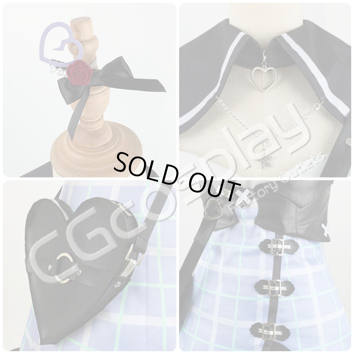 画像10: 「一部在庫」プロジェクトセカイ カラフルステージ！ 25時、ナイトコードで。　星4　何かが違う食卓　朝比奈まふゆ　コスプレ衣装 (10)