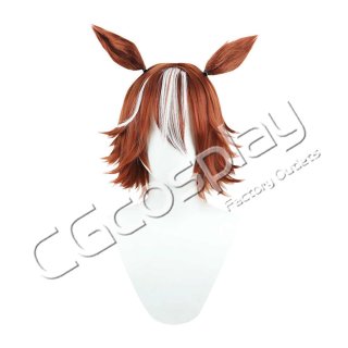 ウマ娘　レッドディザイア　コスプレ　ウィッグ　セット済 ウマ娘プリティーダービー レッドディザイア コスプレウィッグ