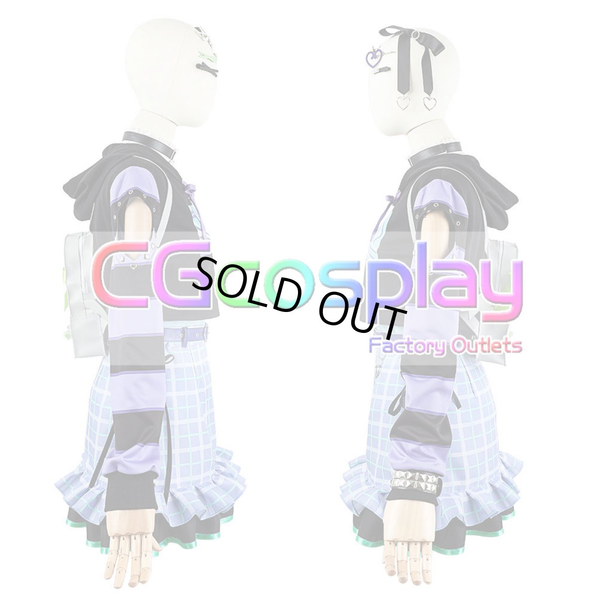 画像7: 「一部在庫」プロジェクトセカイ カラフルステージ！ 25時、ナイトコードで。　星3　弟くんにも聞いちゃおー！　暁山瑞希　コスプレ衣装 (7)