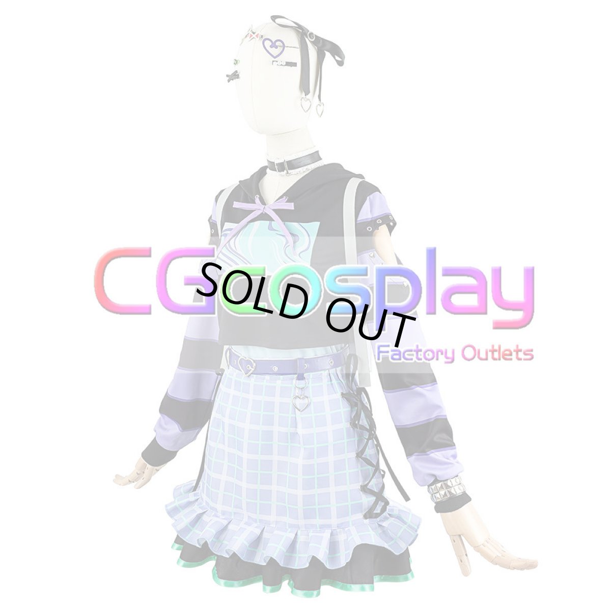 画像6: 「一部在庫」プロジェクトセカイ カラフルステージ！ 25時、ナイトコードで。　星3　弟くんにも聞いちゃおー！　暁山瑞希　コスプレ衣装 (6)