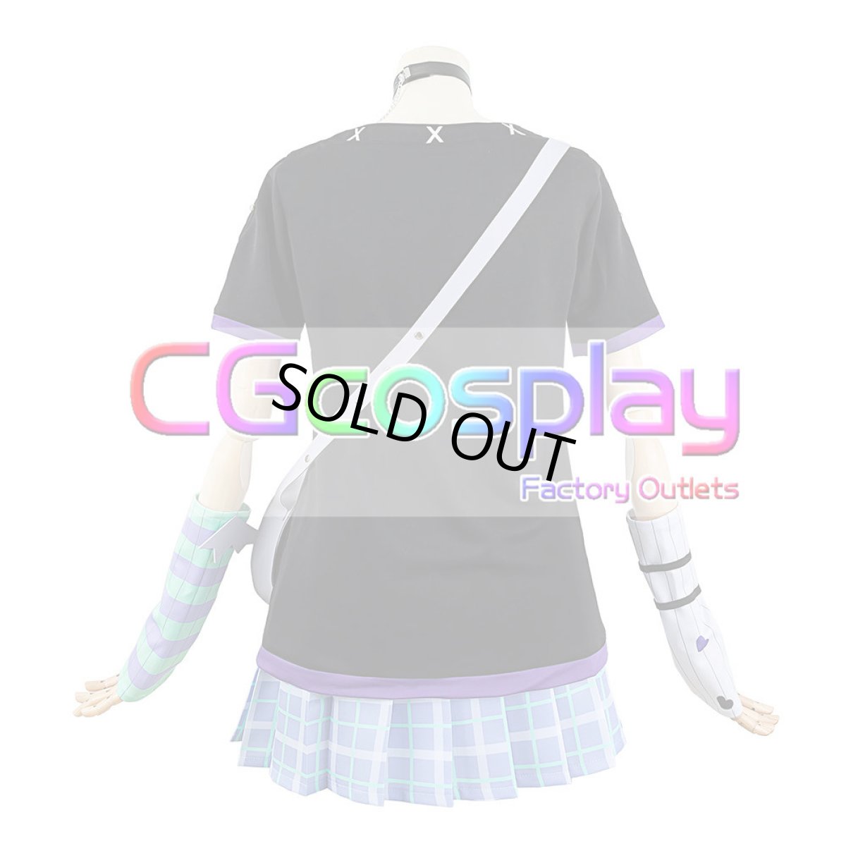 画像8: 「一部在庫」プロジェクトセカイ カラフルステージ！ 25時、ナイトコードで。　星4　この街一番の専門店で　宵崎奏　コスプレ衣装 (8)