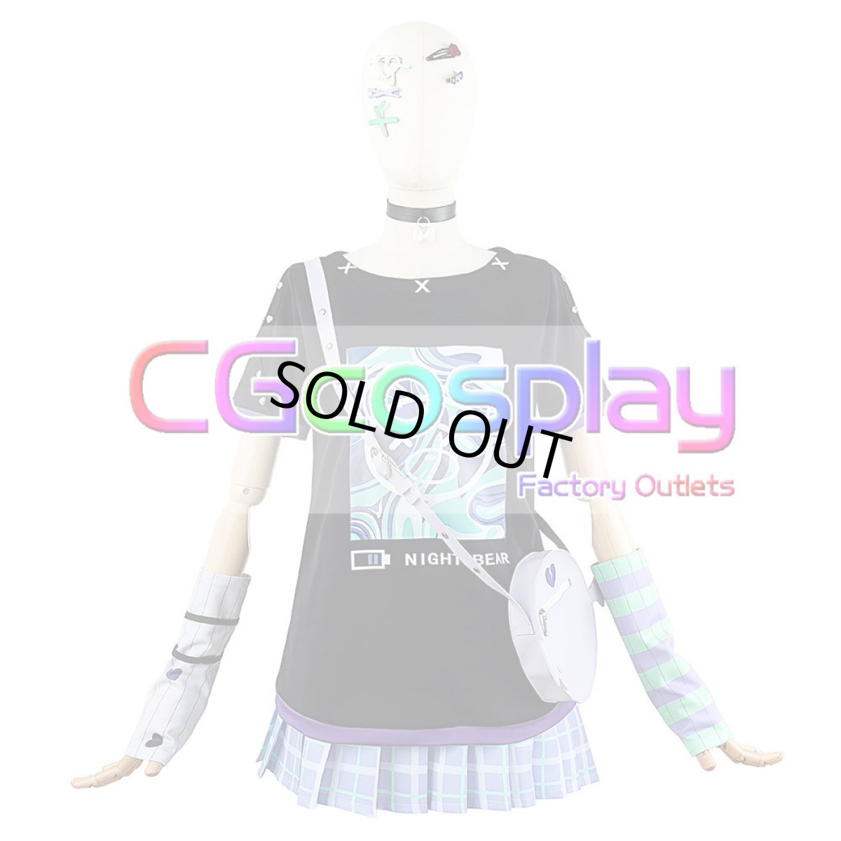 画像5: 「一部在庫」プロジェクトセカイ カラフルステージ！ 25時、ナイトコードで。　星4　この街一番の専門店で　宵崎奏　コスプレ衣装 (5)